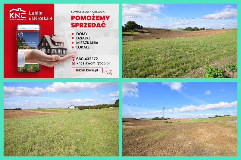 5 działek budowlanych blisko Lublina, wydane WZ. - 110004791.jpg