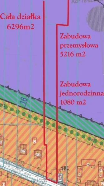 Działka przemysłowo budowlana 63a Lublin Zadębie - 3