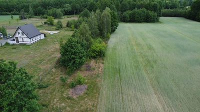 Działka budowlana 3000 m2 w Siekierce gm. Chotcza - 5