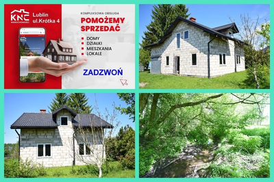 Dom do wykończenia graniczący z rz. Ciemięgą