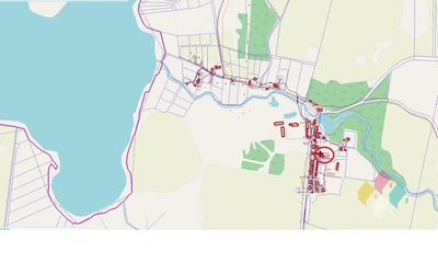 Potryty blisko jeziora Blanki, 300m rzeka Symsarna - 2