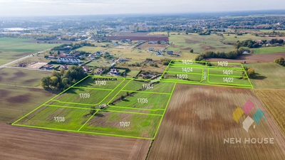 Działka pod budowę domu  Olsztynek -Mierki