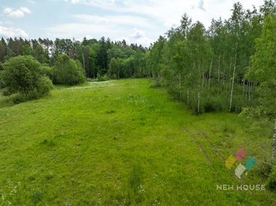 Działka w otoczeniu lasu, widok na staw - 2