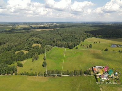 Działka z widokiem na las, w pobliżu jezior - 5