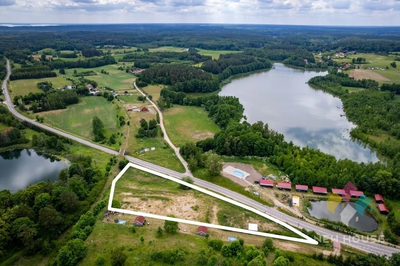 Dz. inwestycyjna, WZ 5 budynków, Mazury, 6700 m2 - 5