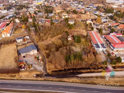 Działka inwestycyjna, S7, MPZP, media 7 352 m2 - 4