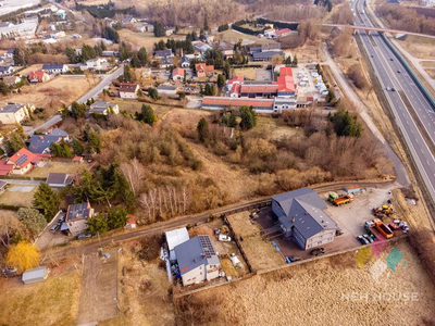 Działka inwestycyjna, S7, MPZP, media 7 352 m2 - 5