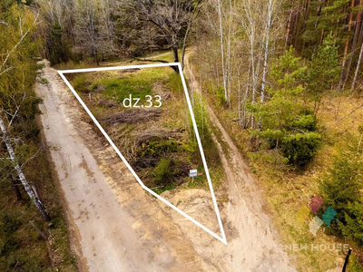 Działka budowlana przy lesie nad jeziorem Łajskim - 4