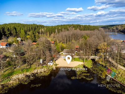 Działka budowlana przy lesie nad jeziorem Łajskim - 3