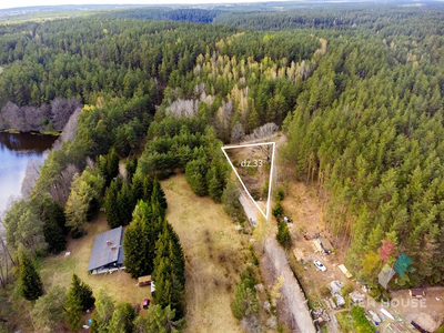 Działka budowlana przy lesie nad jeziorem Łajskim - 2