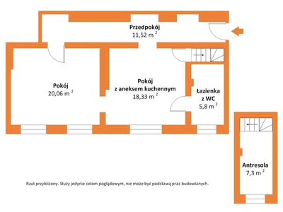Wygodne mieszkanie z antresolą w centrum miasta - 2