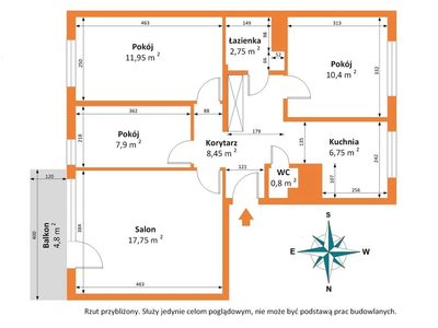 3 pokoje oraz salon po remoncie | widok na Gostyń - 5
