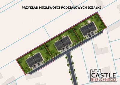 Działka z możliwością podziału na3 działki - 5