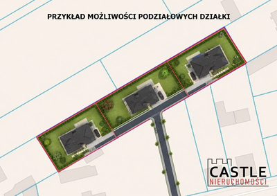 Działka z możliwością podziału na3 działki - 4