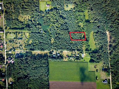 Działka 3960 m2 pod budowę domu z własnym lasem! - 2
