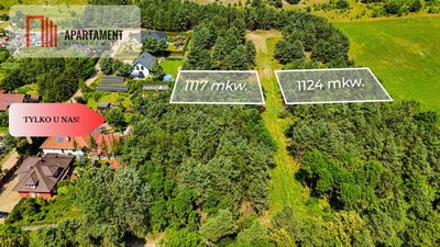 Tylko u nas!Urokliwe działki budowlane Kruszyn, WZ - 2