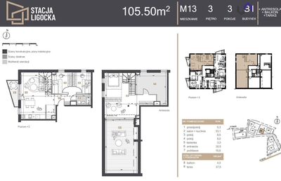 NOWE MIESZKANIA 3 POKOJE. BALKON, TARAS, ANTRESOLA - 2