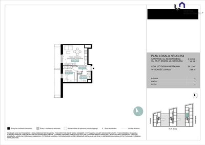 Nowoczesny superbudynek, złożony z trzech kaskadowych tarasowców z otwartym, miejskim parterem, wygodnymi apartamentami i balkonami pod centralnym adresem w mieście. - 4