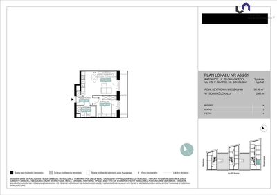 Nowoczesny superbudynek, złożony z trzech kaskadowych tarasowców z otwartym, miejskim parterem, wygodnymi apartamentami i balkonami pod centralnym adresem w mieście. - 2