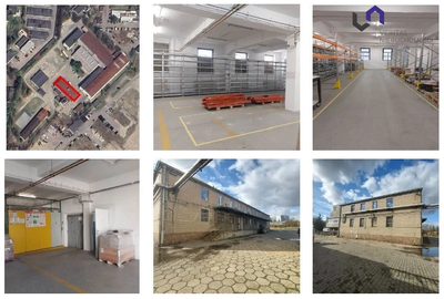 DO WYNAJĘCIA BUDYNEK PRZEMYSŁOWY o charakterze magazynowo - produkcyjnym