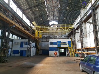 Hala z suwnicą 10T. Ruda Śląska. - 2