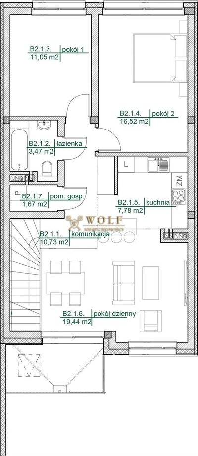 Nowoczesny apartament z ogródkiem w Świerklańcu - 3