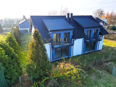 Nowoczesny dom w zabudowie bliźniaczej w Rogoźniku - 3
