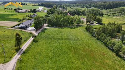 Działka budowlana 1224 m2, Zajezierze, wydane WZ - 3