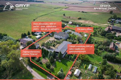 Dom z salą eventową i zapleczem gasto|okazja