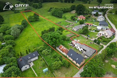 działka 9000m2 |dom wolnostojący z poddaszem|