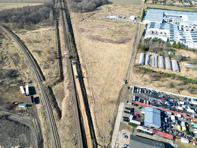 działka przy trasie kolejowej w Kobylnicy| 6704 m2 - 5