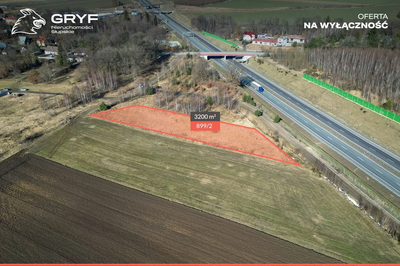 działka ok. 3200 m2|mpzp zab.usługowa