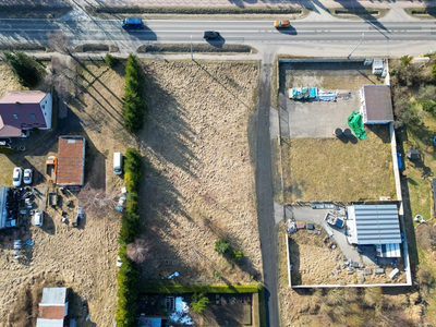 mpzp-zab.mieszkaniowo-usługowa|1833m2|przy DK21 - 2