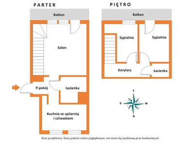 2 poziomy, 2 balkony, 2 łazienki! 71m² - 5