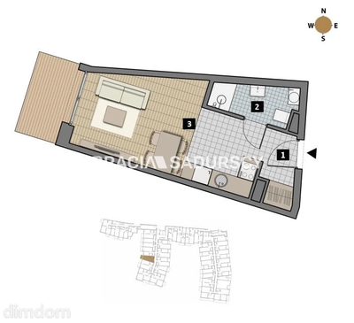 Dostępne mieszkania od 25m2 do 63m2. - 5