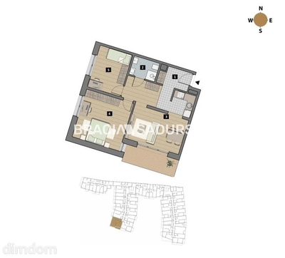 Dostępne mieszkania od 25m2 do 63m2. - 5