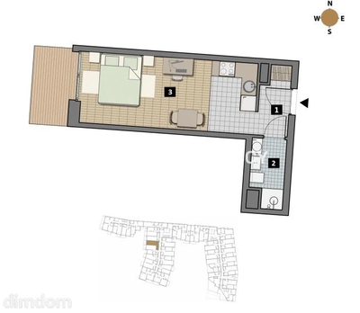Dostępne mieszkania od 25m2 do 63m2. - 4