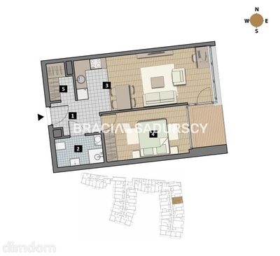 Dostępne mieszkania od 25m2 do 63m2. - 3