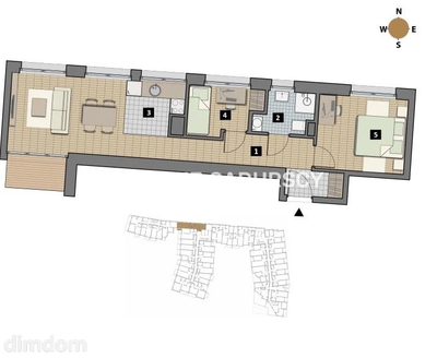 Dostępne mieszkania od 25m2 do 63m2. - 2