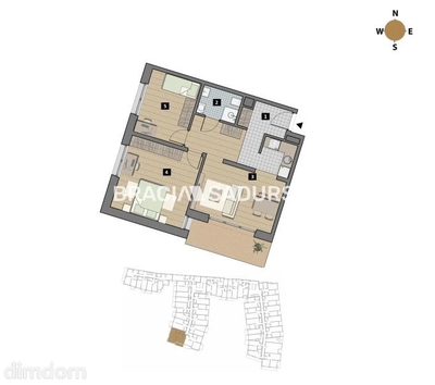 Dostępne mieszkania od 25m2 do 63m2. - 3