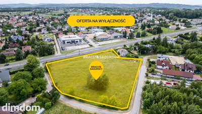 Atrakcyjny teren Tarnów przy drodze 94