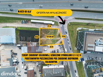 Działka przy Nowohuckiej w Krakowie pod inwestycje