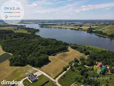 Działka z linią brzegową i możliwością zabudowy