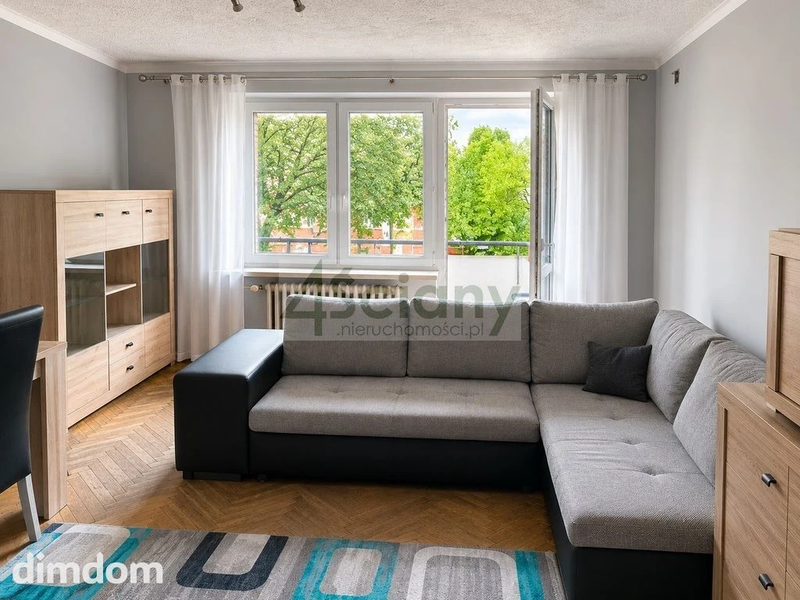 47m, ciche, dwustronne, cegła, balkon! - 113433489.jpg