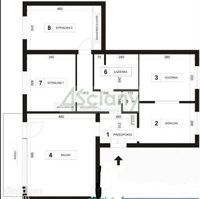 Przestronne mieszkanie 107 m² | Szczecinek - 2