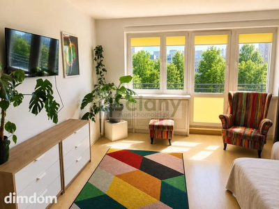 Przytulna kawalerka Metro 5 min Balkon Ursynów