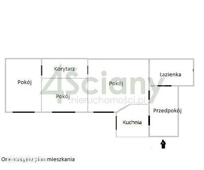 Nowy Świat 3 pokoje 65 m wysokie - 3