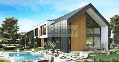 Do sprzedania połowa bliźniaka o powierzchni 176,87 m2 na działce o powierzchni 541 m2 w Musułach koło Grodziska Maz.