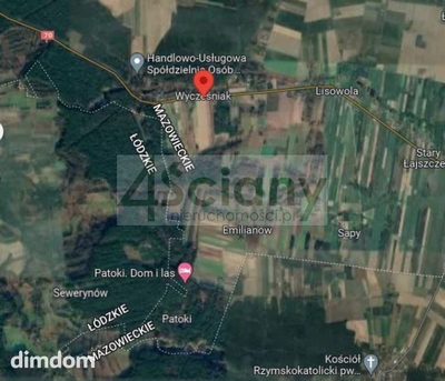 Działka rekreacyjna Wycześniak