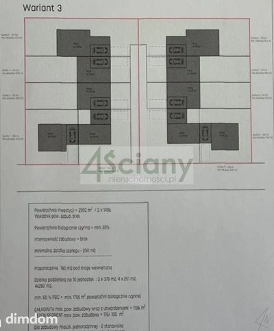 Możliwa zabudowa szeregowa - 2